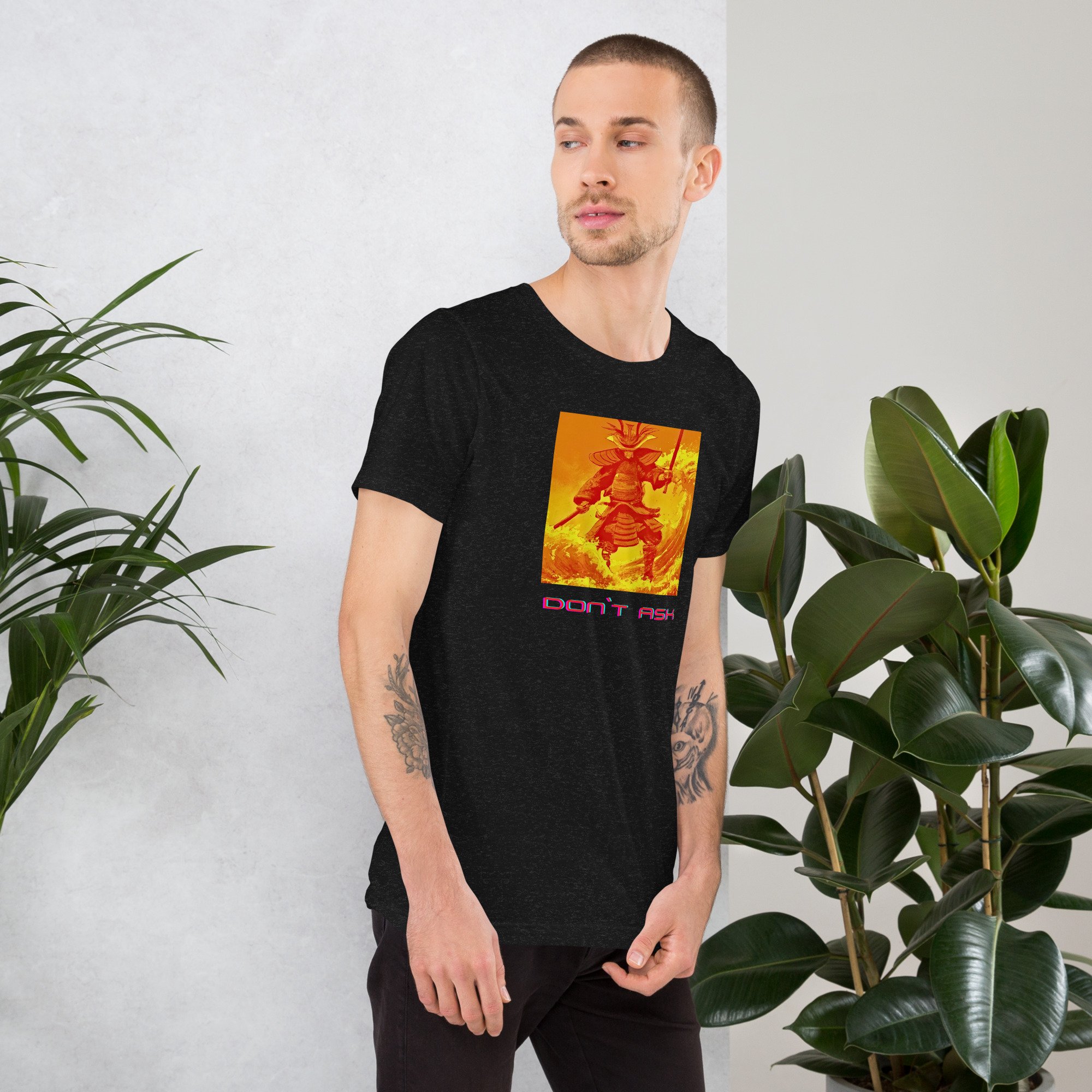 Don't Ask - Surfing samurai collection - Unisex t-shirt - Image 3
